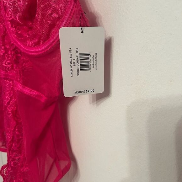 NWT French Affair red bodysuit - Picture 4 of 4